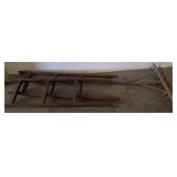 Wooden Horse-Drawn Farming Implement