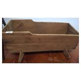 Wooden Primitive Cradle on Rockers