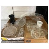 Pressed and Patterned Glass Tableware