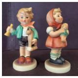 Goebel West Germany Figurines of Boy and Girl
