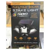 Farpoint Flex Fold Solar Stake Light