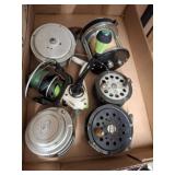Fishing Reels, Various Makes and Models