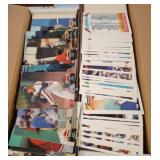 Baseball Trading Cards in Storage Boxes