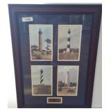 Framed Lighthouses of the Outer Banks Print
