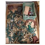 Plastic Toy Soldiers and Accessories
