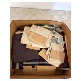 Ephemera, Postcards, and Handwritten Notes