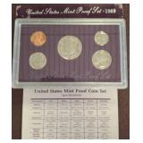 1989 United States Mint Proof Coin Set