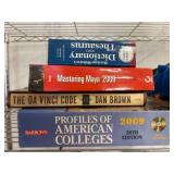Four Books Including Reference and Fiction