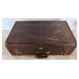 Samsonite Brown Leather Dreamlite Suitcase