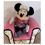 Plush Minnie Mouse on Pink Children