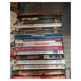 Movie DVDs in Cases