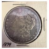 1879 Morgan Silver Dollar Coin