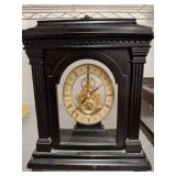 Black Mantel Clock by The Bombay Company