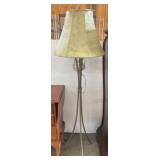 Metal Floor Lamp with Tapered Shade