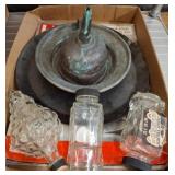 Glass Bottles, Metalware, and LIFE Magazine