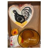 Heart-Shaped and Decorative Table Items