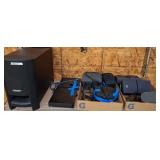 Bose CineMate II and RCA Speaker Lot With Blu-ray