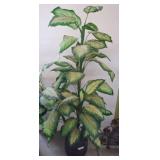 65-Inch Artificial Potted Plant With Woven Basket