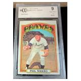 1973 Topps Phil Niekro Graded Baseball Card