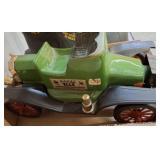 Beam Decanter in Green Vintage Car Form