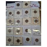 Wheat Pennies in Holders