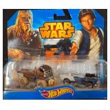 Hot Wheels Star Wars Chewbacca & Han Solo Cars