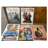 Metal Signs Featuring Pop Culture Themes