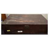 Wooden Storage Box with Metal Clasp