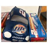 Rusty Wallace Miller Lite Plush Car Toy & Box