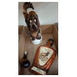 Ceramic Liquor Decanters and Bottles Lot