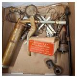 Tools and Parts in Cardboard Box