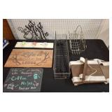 Home Decor Items and Storage Pieces