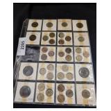 World Coins in Sleeved Album