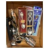 Souvenir Spoons and Kitchen Tools
