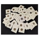 Coins in Cardboard Holders