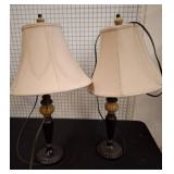 Table Lamps with Fabric Shades