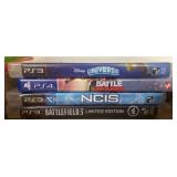 PS3 and PS4 Video Game Lot