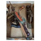 Hand Tools Including Drill and Planes