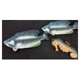 Fish and Seahorse Wall Plaques