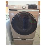 Samsung Front-Load Washer with Pedestal Drawer