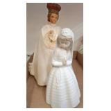 Nao Porcelain Figurine and Religious Statue