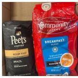 Ground Coffee Bags by Community and Peetï¿½s