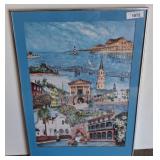 Framed Print by Jeane Graham Drucker, 21x29 w7