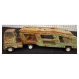 Tonka Metal Toy Car Carrier Vehicle