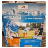 Arctic Cove 18V Bucket Top Misting Fan