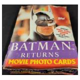 Batman Returns Topps Movie Photo Cards Box