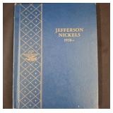 Jefferson Nickels Coin Album Starting 1938