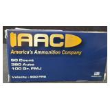 IAAC .380 Auto 100 Gr. FMJ Ammunition Box