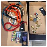 ROTC Medals, Pins, and Braided Cords