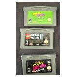 Game Boy Advance Game Cartridge Lot (3 Titles)